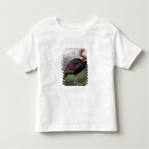 T-shirt Pour Les Tous Petits Le dindon américain sauvage, illustration de '