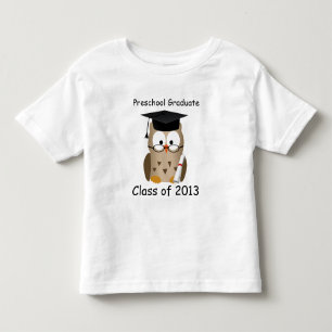 T-shirt Pour Les Tous Petits Le diplômé sage mignon fait sur commande d'écol