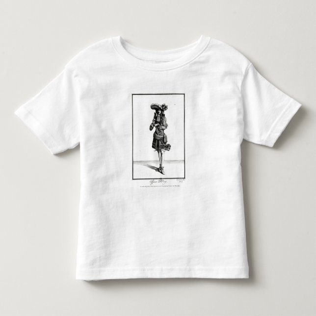 T-shirt Pour Les Tous Petits Le dirigeant du roi, 1675 (Devant)