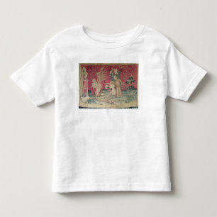 T-shirt Pour Les Tous Petits Le dragon combattant avec les employés de Dieu