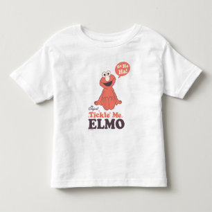 T-shirt Pour Les Tous Petits Le Elmo à chatouiller original