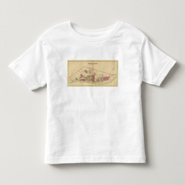 T-shirt Pour Les Tous Petits Le ferry de Martin (Devant)