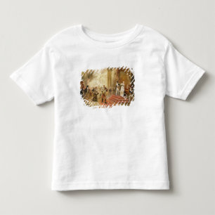 T-shirt Pour Les Tous Petits Le feu à l'ambassade autrichienne (huile sur la