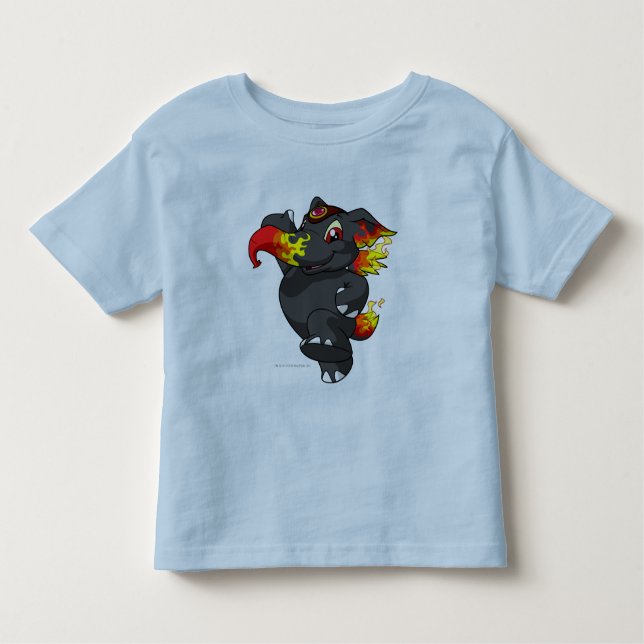 T-shirt Pour Les Tous Petits Le feu d'Elephante (Devant)