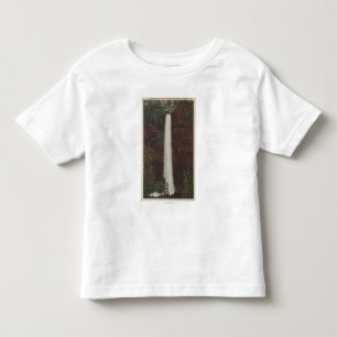 T-shirt Pour Les Tous Petits Le fleuve Columbia, OU - Latourelle tombe la vue
