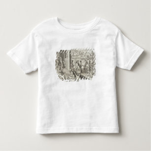 T-shirt Pour Les Tous Petits Le fort espagnol Caroline, 1565 de capture, de
