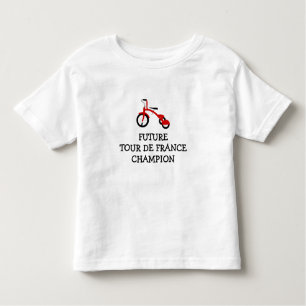T-shirt Pour Les Tous Petits Le futur champion de Tour de France badine le