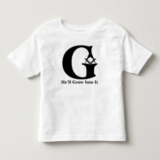 T-shirt Pour Les Tous Petits Le G renversé