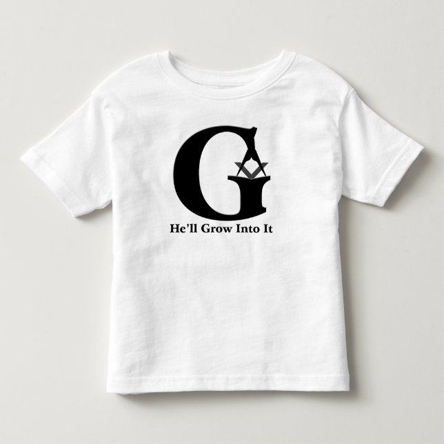 T-shirt Pour Les Tous Petits Le G renversé (Devant)