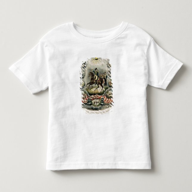 T-shirt Pour Les Tous Petits Le Général principal William Henry Harrison, (Devant)
