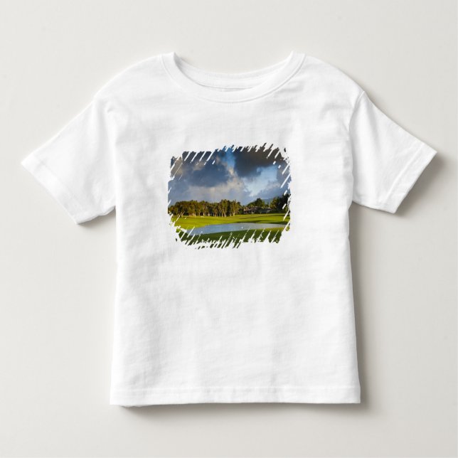 T-shirt Pour Les Tous Petits Le golf de Makai à Princeville (Devant)