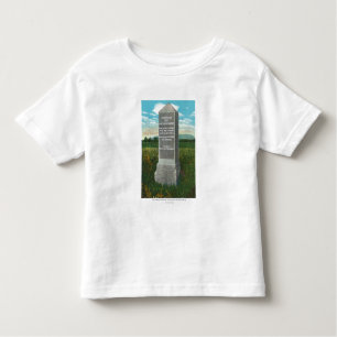 T-shirt Pour Les Tous Petits Le grand ravin du champ de bataille de Saratoga