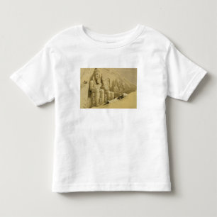 T-shirt Pour Les Tous Petits Le grand temple d'Abu Simbel, Nubia, de "Egypte