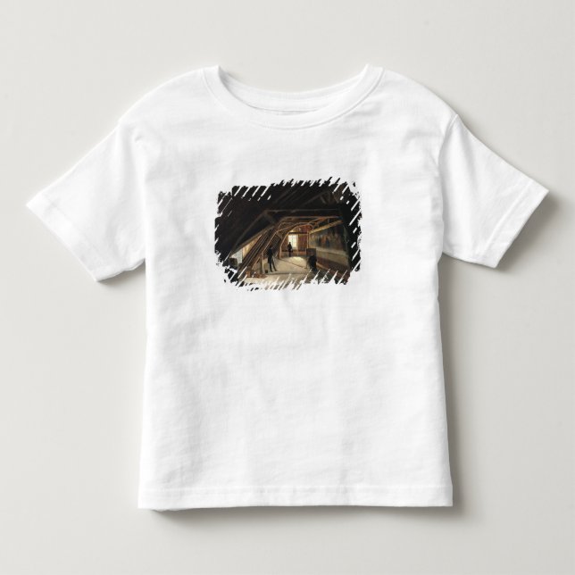 T-shirt Pour Les Tous Petits Le grenier d'un musée (Devant)