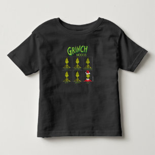 T-shirt Pour Les Tous Petits Le Grinch Tableau d'humeurs Édition Noël