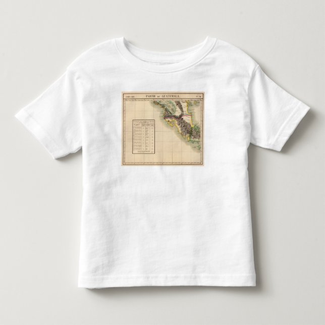 T-shirt Pour Les Tous Petits Le Guatemala 76 (Devant)