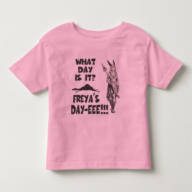 T-shirt Pour Les Tous Petits Le jour de Freya (Devant)