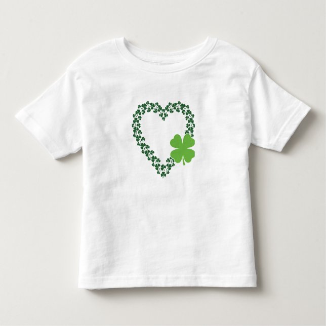 T-shirt Pour Les Tous Petits Le jour de st patrick, Chemise (Devant)