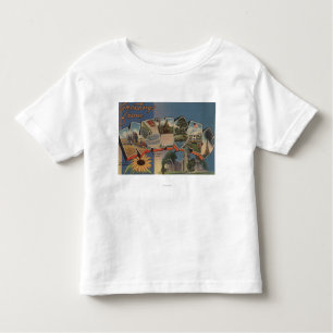 T-shirt Pour Les Tous Petits Le Kansas (capitale de l'État/fleur)