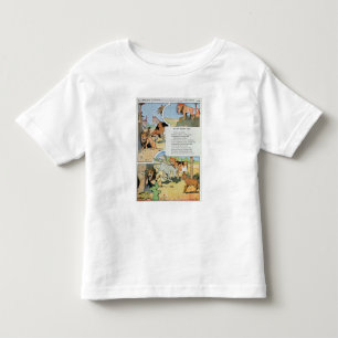 T-shirt Pour Les Tous Petits Le lion vieillissant, des fables