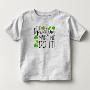 T-shirt Pour Les Tous Petits Le lutin m'a incité à le faire