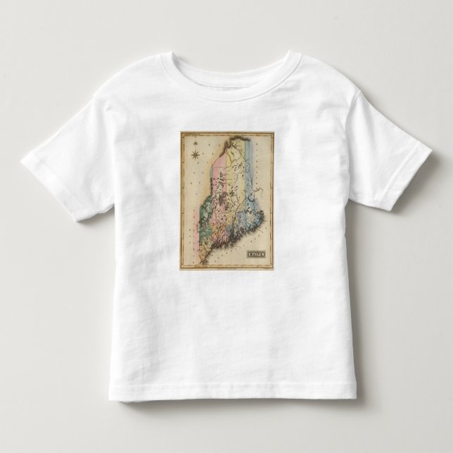 T-shirt Pour Les Tous Petits Le Maine 2 (Devant)