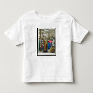 T-shirt Pour Les Tous Petits Le malade de la paralysie a apporté au Christ par