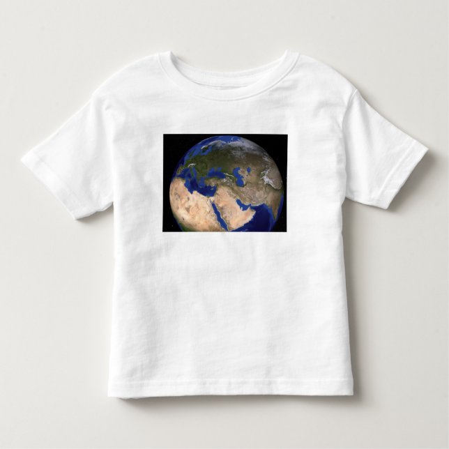 T-shirt Pour Les Tous Petits Le marbre bleu Nouvelle Génération Terre 2 (Devant)