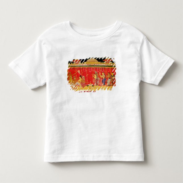 T-shirt Pour Les Tous Petits Le mariage des parents de Krishna, d'une (Devant)