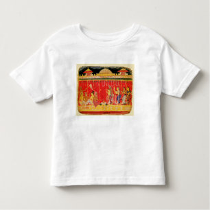 T-shirt Pour Les Tous Petits Le mariage des parents de Krishna, d'une