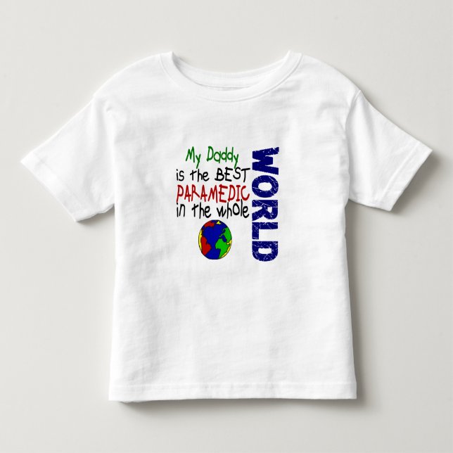 T-shirt Pour Les Tous Petits Le meilleur infirmier en monde 2 (papa) (Devant)
