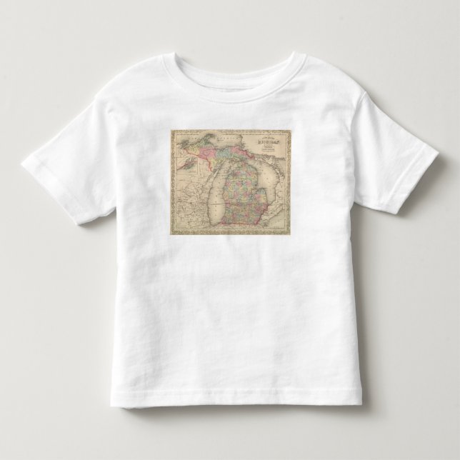 T-shirt Pour Les Tous Petits Le Michigan (Devant)