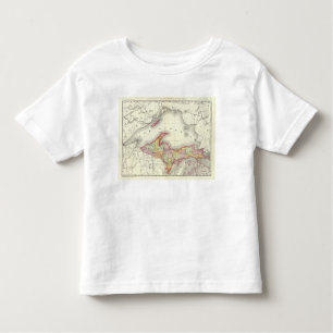 T-shirt Pour Les Tous Petits Le Michigan du nord