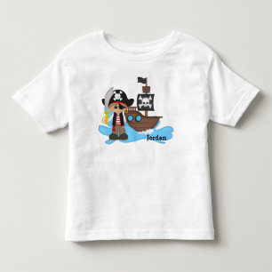 T-shirt Pour Les Tous Petits Le mignon pirate garçon