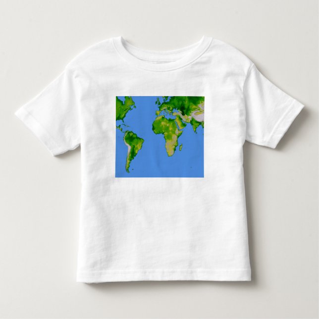 T-shirt Pour Les Tous Petits Le monde (Devant)