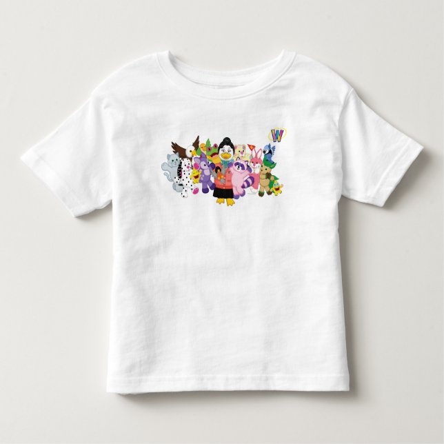T-shirt Pour Les Tous Petits Le monde magique de Webkinz (Devant)