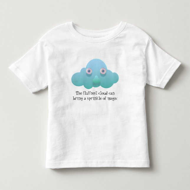 T-shirt Pour Les Tous Petits Le nuage (Devant)