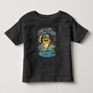 T-shirt Pour Les Tous Petits Le pêcheur de grenouilles : un tour de jeu sur la