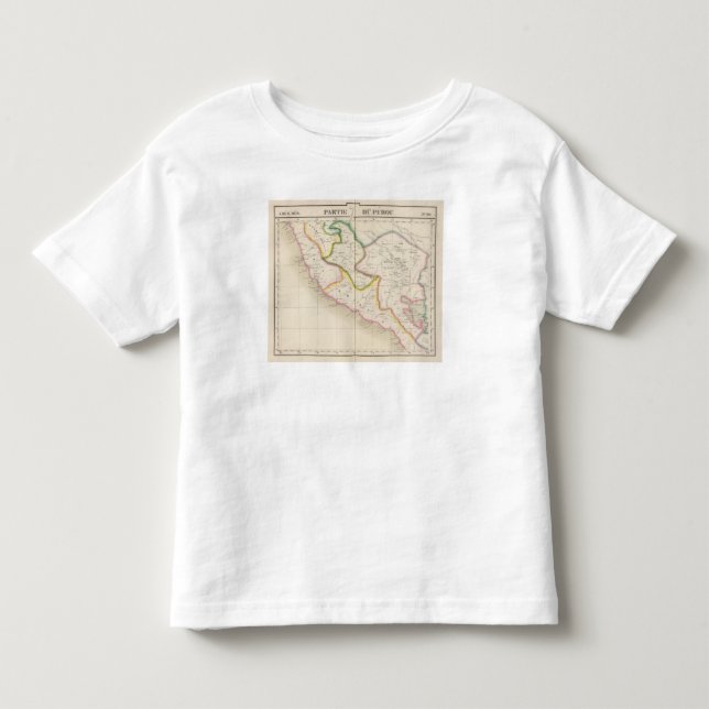 T-shirt Pour Les Tous Petits Le Pérou, Amérique du Sud 20 (Devant)