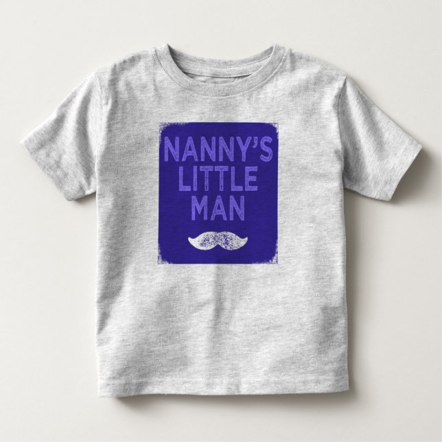 T-shirt Pour Les Tous Petits Le petit homme de la nounou (Devant)