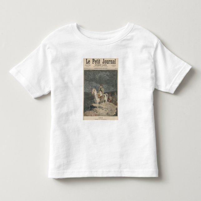 T-shirt Pour Les Tous Petits Le Petit Journal (Devant)
