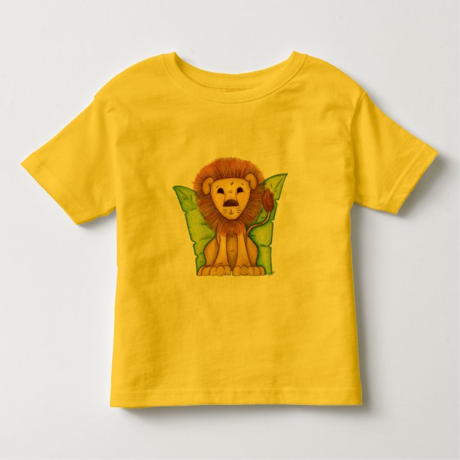 T-shirt Pour Les Tous Petits Le petit lion (Devant)