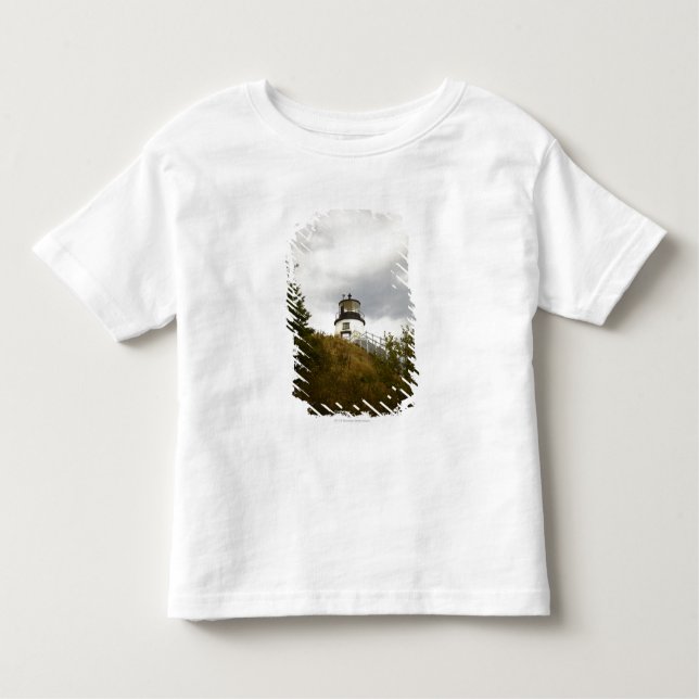 T-shirt Pour Les Tous Petits Le phare principal du hibou un jour nuageux (Devant)