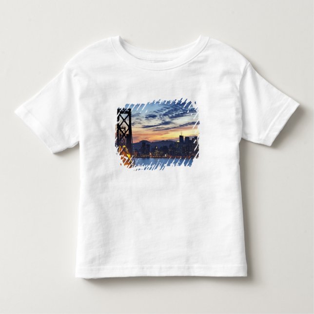 T-shirt Pour Les Tous Petits Le pont de la baie de Treasure Island (Devant)