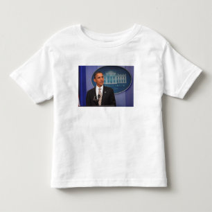 T-shirt Pour Les Tous Petits Le président Barack Obama fait une annonce