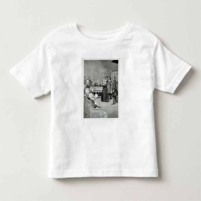 T-shirt Pour Les Tous Petits Le procès d'une sorcière (Devant)