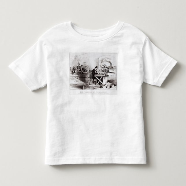 T-shirt Pour Les Tous Petits Le progrès du siècle (Devant)