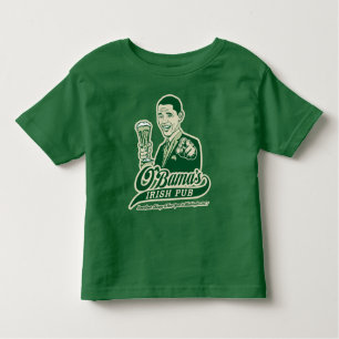 T-shirt Pour Les Tous Petits Le Pub irlandais d'Obama