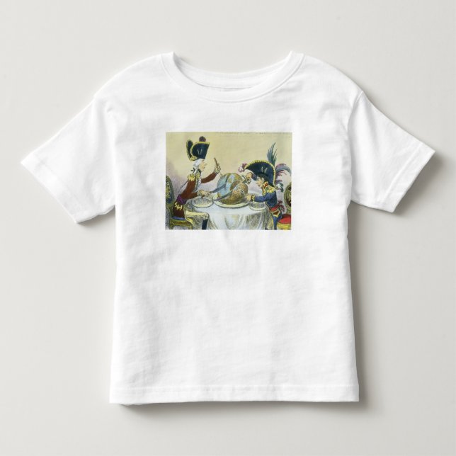 T-shirt Pour Les Tous Petits Le pudding de prune en danger, 1805 (Devant)