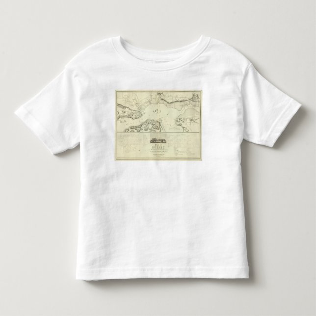 T-shirt Pour Les Tous Petits Le Québec pendant le siège (Devant)